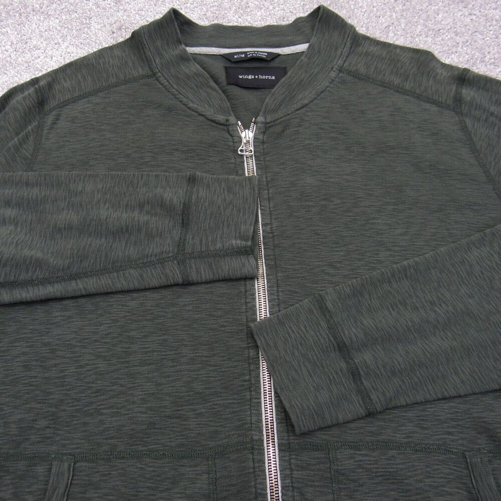 Wings + Horns Green Jacket